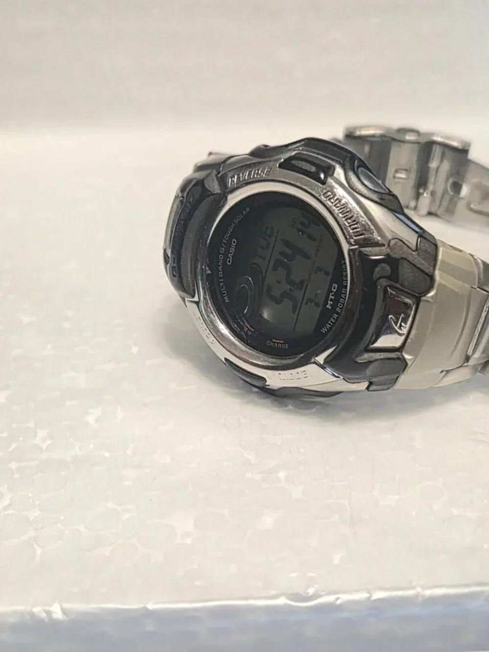 Casio G Shock Stainless Digital